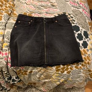 Free People Denim Skirt